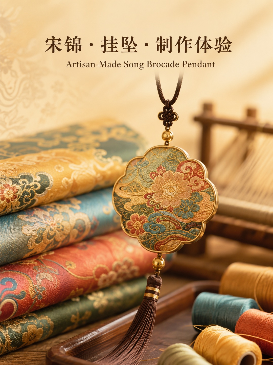 Song Brocade Pendant Workshop